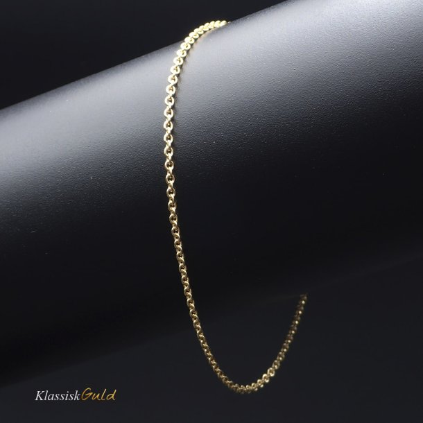 8 kt. Guldarmbnd - Anker-rund - Trd:0,40 Bredde:1,5mm