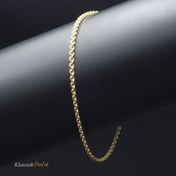 14 kt. Guldarmbnd - Anker-rund - Trd:0,50 Bredde:2,0mm