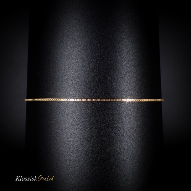 8 kt. Guldarmbnd - Venezia - Bredde:0,9mm