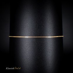 8 kt. Guldarmbnd - Venezia - Bredde:1,0mm