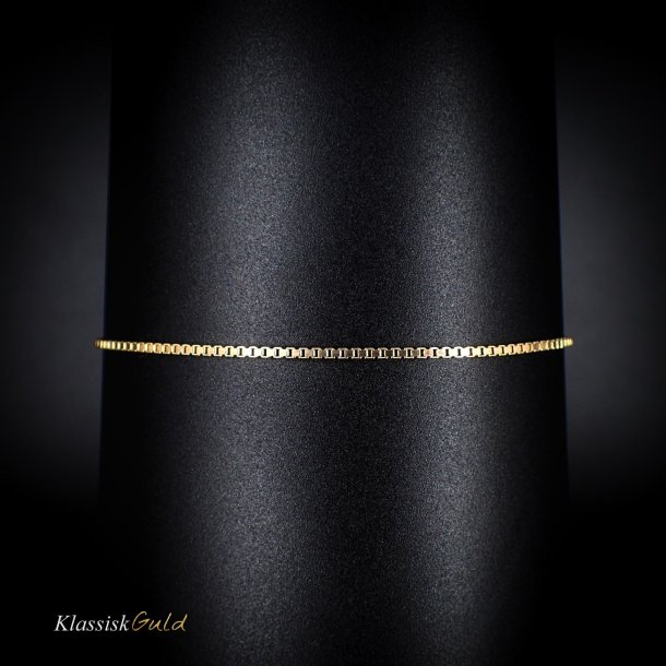 8 kt. Guldarmbnd - Venezia - Bredde:1,3mm