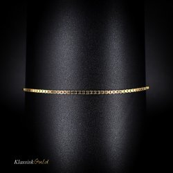 8 kt. Guldarmbnd - Venezia - Bredde:1,5mm