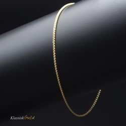 14 kt. Guldarmb�nd - Hvede - Bredde:1,0mm