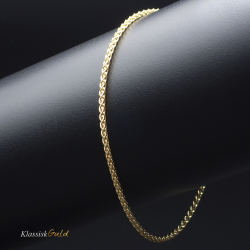 14 kt. Guldarmb�nd - Hvede - Bredde:1,7mm