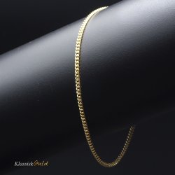 8 kt. Guldarmbnd - Panser-facet - Trd:0,55 Bredde:1,8mm