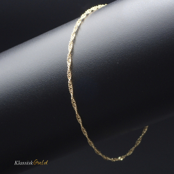 14 kt. Guldarmb�nd - Singapore - Bredde:1,5mm
