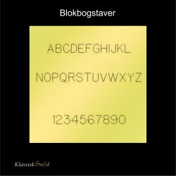 14 kt. Barnearmbnd - Bismark med plade - Bredde:4,0mm