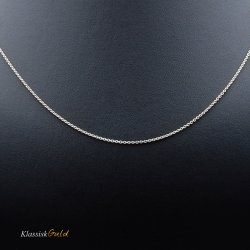 14 kt. Hvidguldskde - Anker-rund - Trd:0,30 Bredde:1,2mm