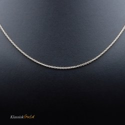 14 kt. Hvidguldskde - Anker-rund - Trd:0,40 Bredde:1,5mm