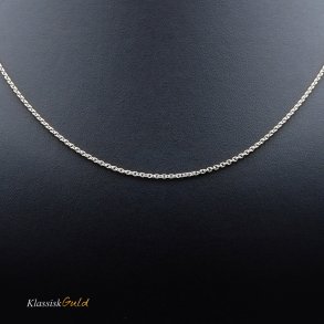 14 kt. Hvidguldskde - Anker-rund - Trd:0,40 Bredde:1,5mm