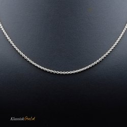 14 kt. Hvidguldskde - Anker-rund - Trd:0,50 Bredde:2,0mm