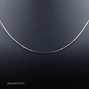 14 kt. Hvidguldskde - Venezia - Bredde:0,8mm