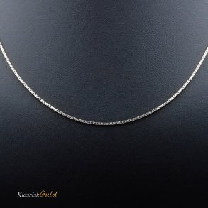 14 kt. Hvidguldskde - Venezia - Bredde:1,0mm