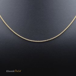 8 kt. Guldhalskde - Anker-rund - Trd:0,40 Bredde:1,5mm