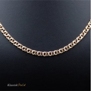 8 kt. Guldhalskde - Bismark - Bredde:4,5mm