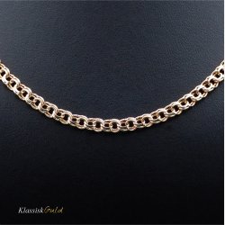 14 kt. Guldhalskde - Bismark - Bredde:5,4mm