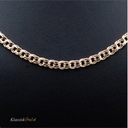 8 kt. Guldhalskde - Bismark - Bredde:6,0mm i forlb