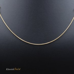 14 kt. Guldhalskde - Hvede - Bredde:1,0mm