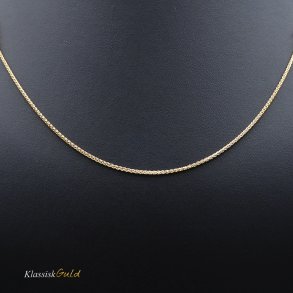 14 kt. Guldhalskde - Hvede - Bredde:1,3mm