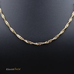 8 kt. Guldhalskde - Singapore - Bredde:2,9mm