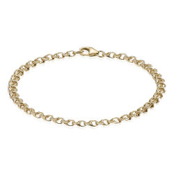 8 kt. Guldarmb�nd - Bismark  - Bredde:4,0mm