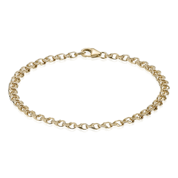 8 kt. Guldarmb�nd - Bismark  - Bredde:4,0mm