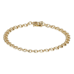 8 kt. Guldarmb�nd - Bismark  - Bredde:4,0mm