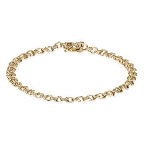 8 kt. Guldarmb�nd - Bismark  - Bredde:4,0mm