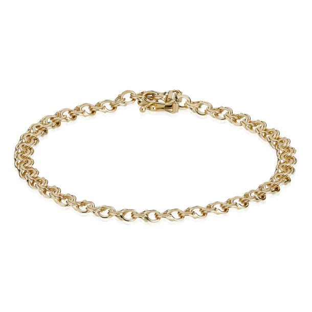 8 kt. Guldarmb�nd - Bismark  - Bredde:4,0mm
