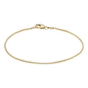 14 kt. Guldarmb�nd - Hvede - Bredde:1,0mm