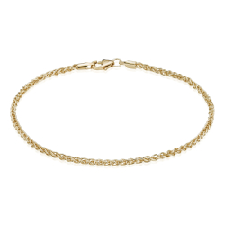 14 kt. Guldarmb�nd - Hvede - Bredde:1,7mm