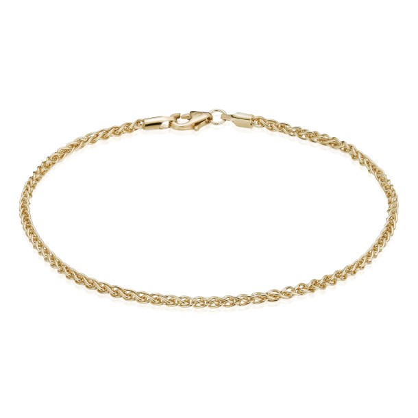 14 kt. Guldarmb�nd - Hvede - Bredde:1,7mm