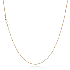14 kt. Guldhalsk�de - Anker-rund - Tr�d:0,50 Bredde:2,0mm