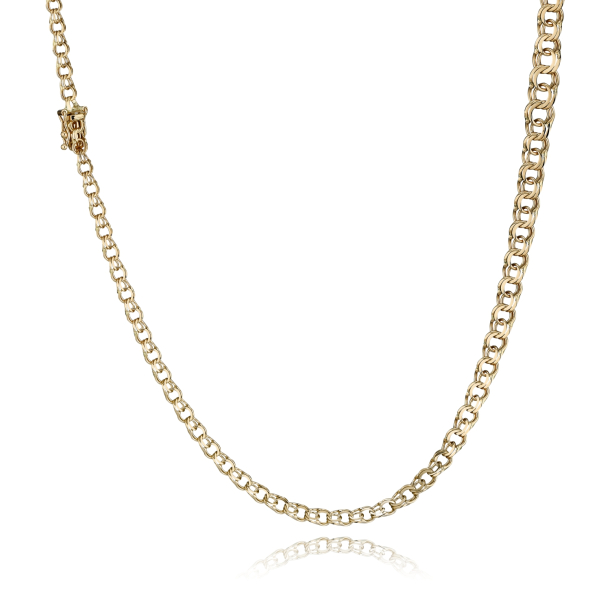 14 kt. Guldhalsk�de - Bismark - Bredde:5,3mm i forl�b