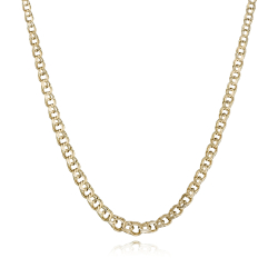 14 kt. Guldhalsk�de - Bismark - Bredde:5,3mm i forl�b