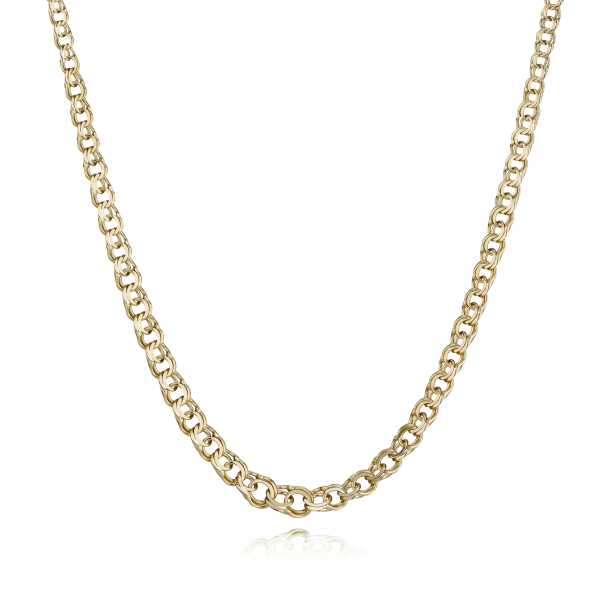 14 kt. Guldhalsk�de - Bismark - Bredde:5,3mm i forl�b