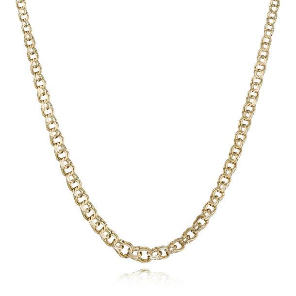 14 kt. Guldhalsk�de - Bismark - Bredde:6,0mm i forl�b