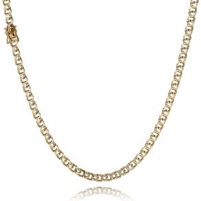 14 kt. Guldhalsk�de - Bismark - Bredde:6,1mm
