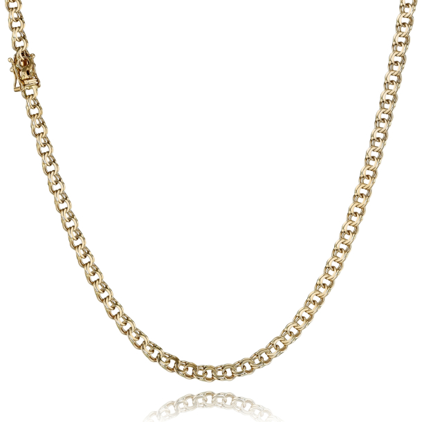 8 kt. Guldhalsk�de - Bismark - Bredde:6,1mm