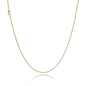 14 kt. Guldhalsk�de - Hvede - Bredde:1,3mm