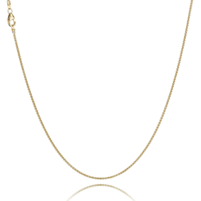 14 kt. Guldhalsk�de - Hvede - Bredde:1,7mm