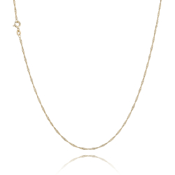 8 kt. Guldhalsk�de - Singapore - Bredde1,5mm