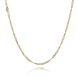 8 kt. Guldhalsk�de - Singapore - Bredde:2,9mm