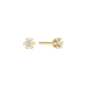 8 kt. Eternity diamant �restikker 2x0,05ct. 6/Grab