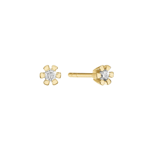 14 kt. Eternity diamant �restikker 2x0,15ct. 6/Grab