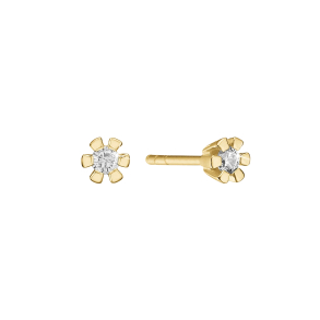 14 kt. Eternity diamant �restikker 2x0,20ct. 6/Grab