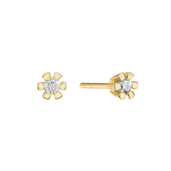 14 kt. Eternity diamant �restikker 2x0,30ct. 6/Grab