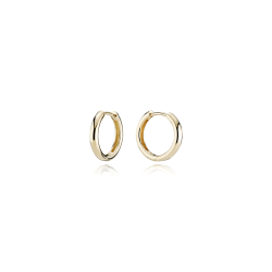 8 kt. Guldcreoler / Hoops 2,2/12,5mm