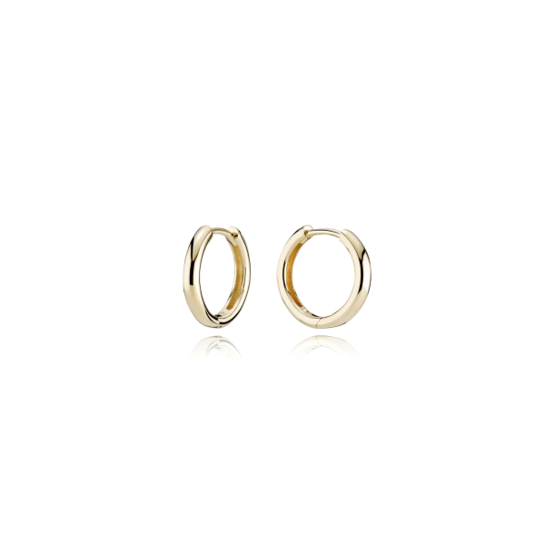 8 kt. Guldcreoler / Hoops 2,2/12,5mm