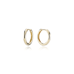 8 kt. Guldcreoler / Hoops 2,2/15mm